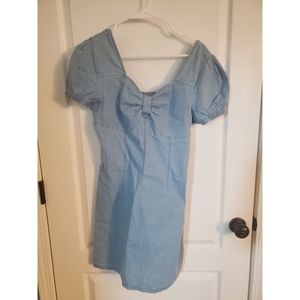 ASOS denim style dress